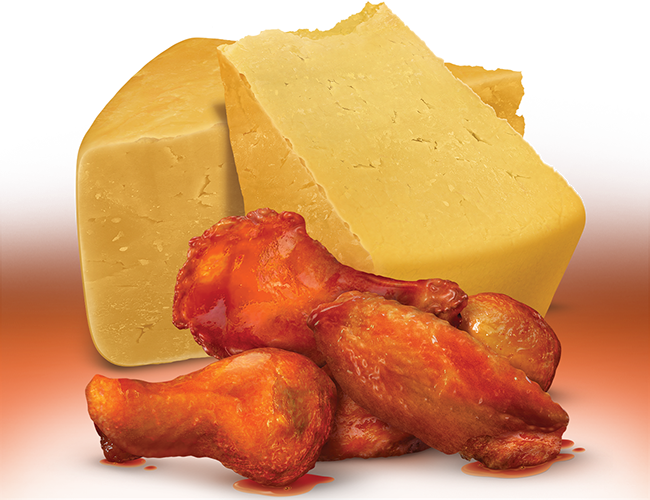 LePine Studios - realistic illustration | F-Bomb KetoKrunch Crisps: Buffalo Wing flavor